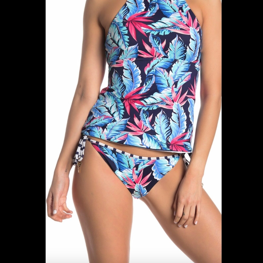 NEW Tommy Bahama Stripe Reversible Bikini‎ Bottom